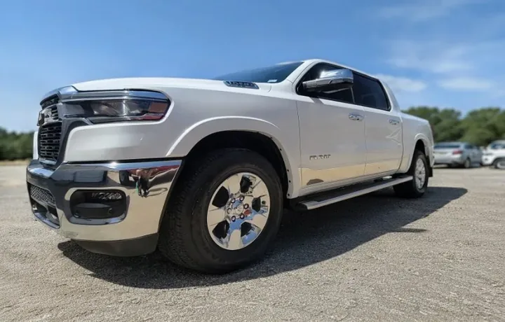 White Ram 1500 crew cab detailed in Slaton, TX